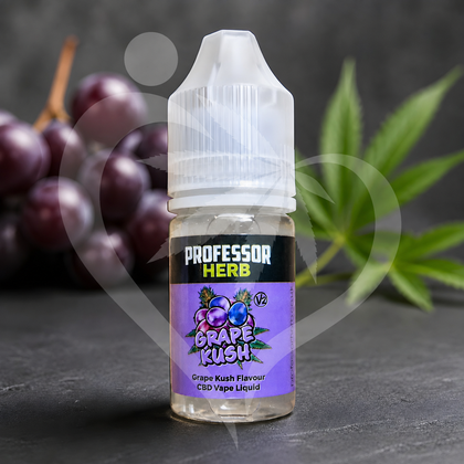 Professor Herb CBD Vape Liquid 1000mg/30ml V2 - Grape Kush