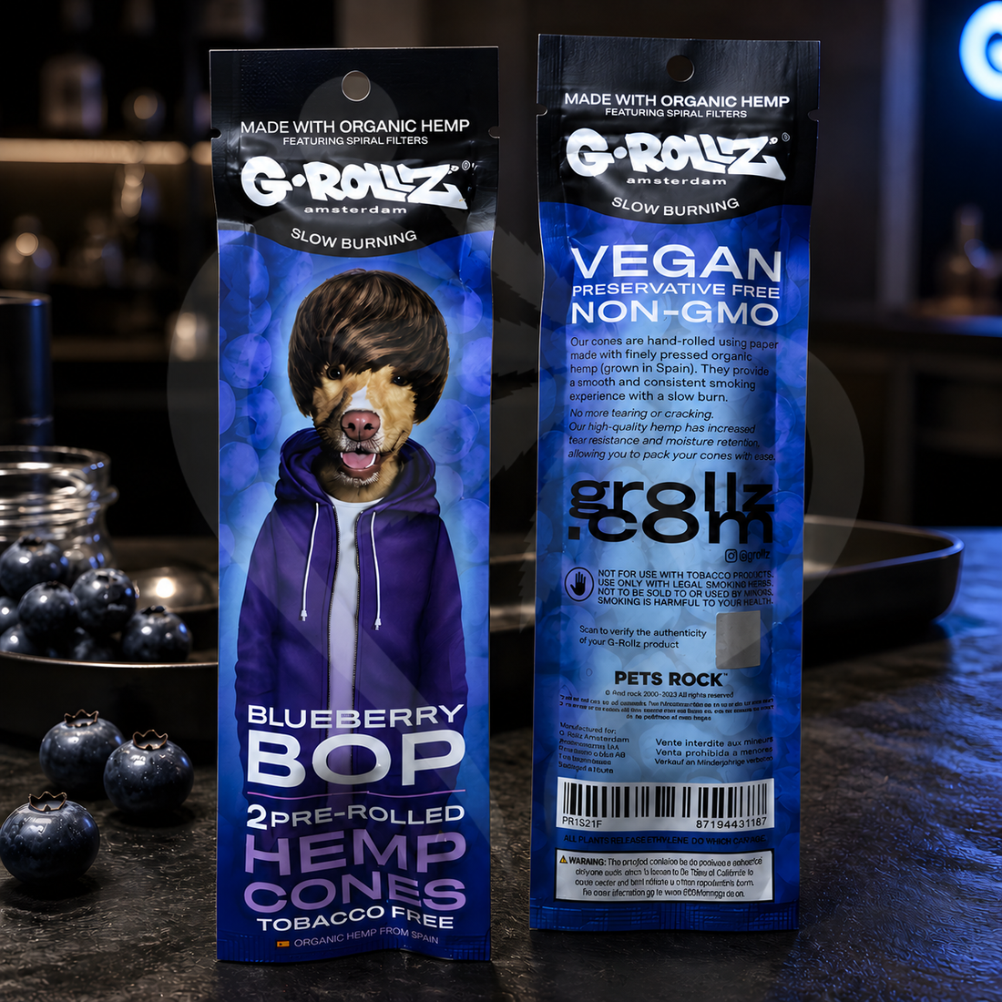 G Rollz Pre-Rolled Hemp Cones | Blueberry Bop