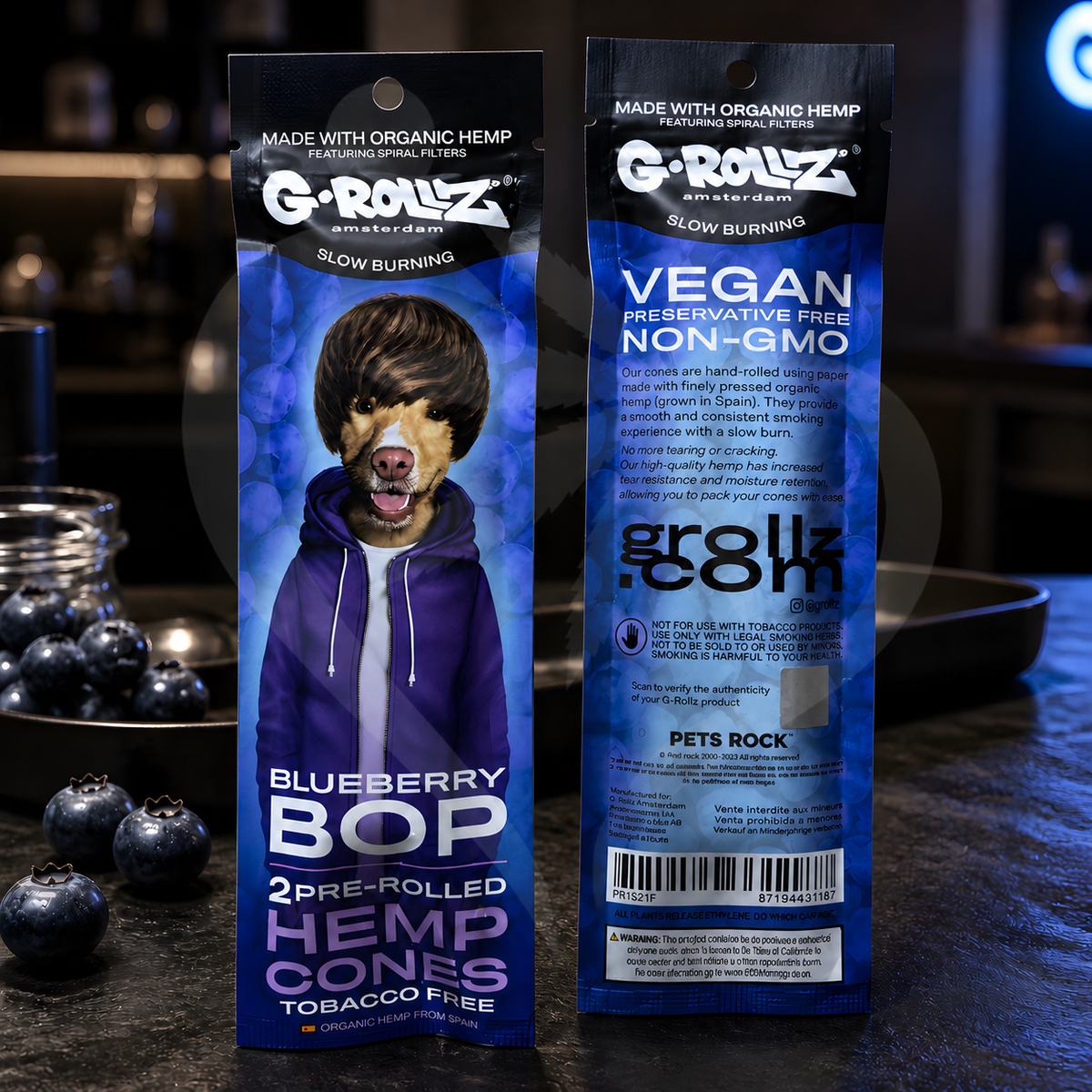 G Rollz Pre-Rolled Hemp Cones | Blueberry Bop