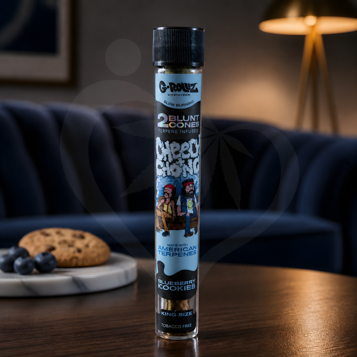 G-Rollz | Cheech & Chong CBD Cones | Blueberry Kookies