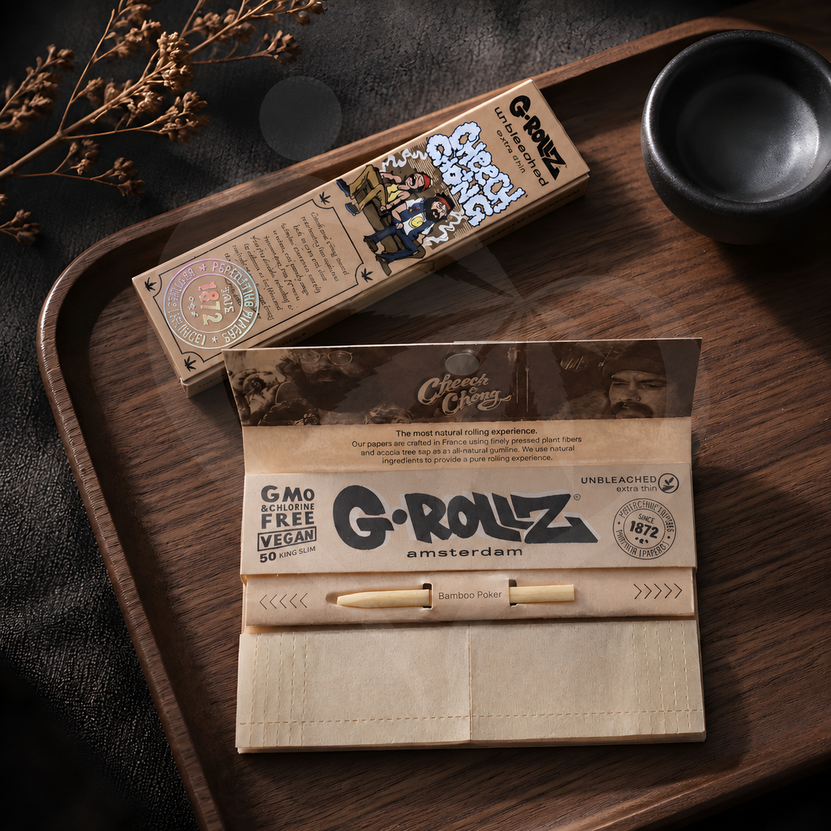 G.ROLLZ | Cheech & Chong "In Da Chair" Papers + Tips