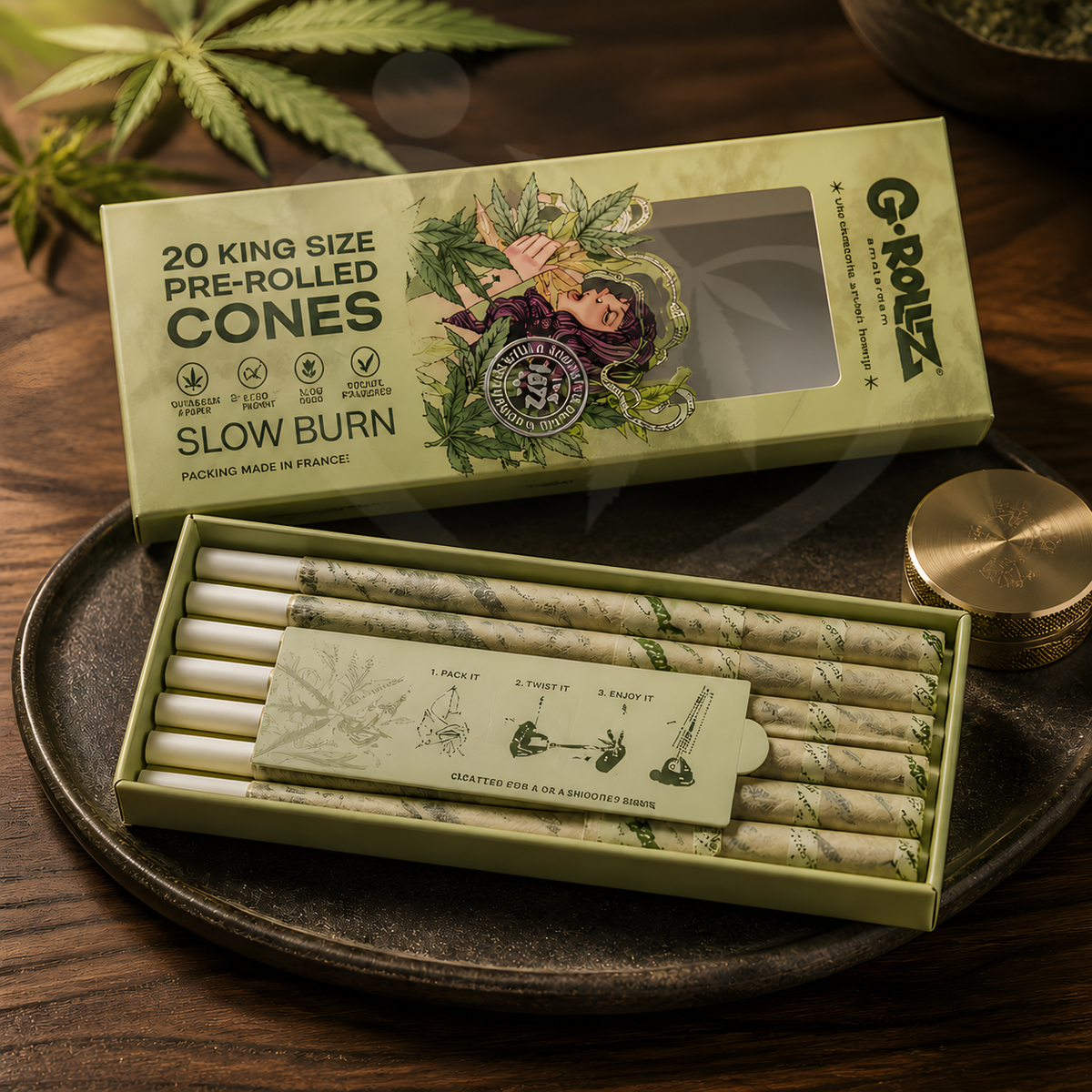 Pre-Rolled Kingsize Cones | Colossal Dream