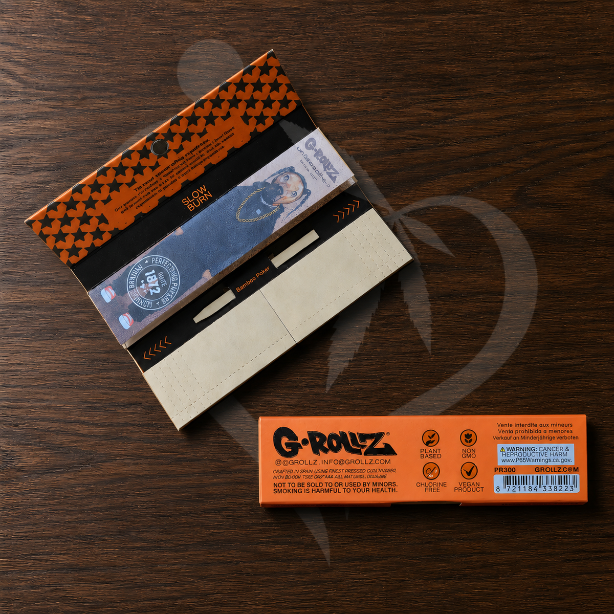 G-Rollz Rap Dog Unbleached King Size Papers