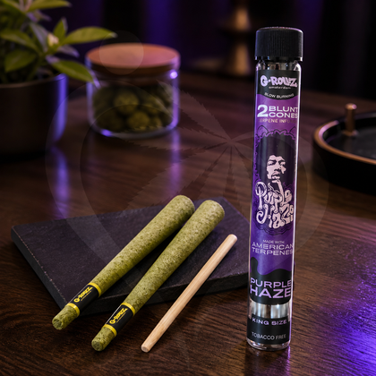 G.ROLLZ | Terpene Infused Cones | Purple Haze
