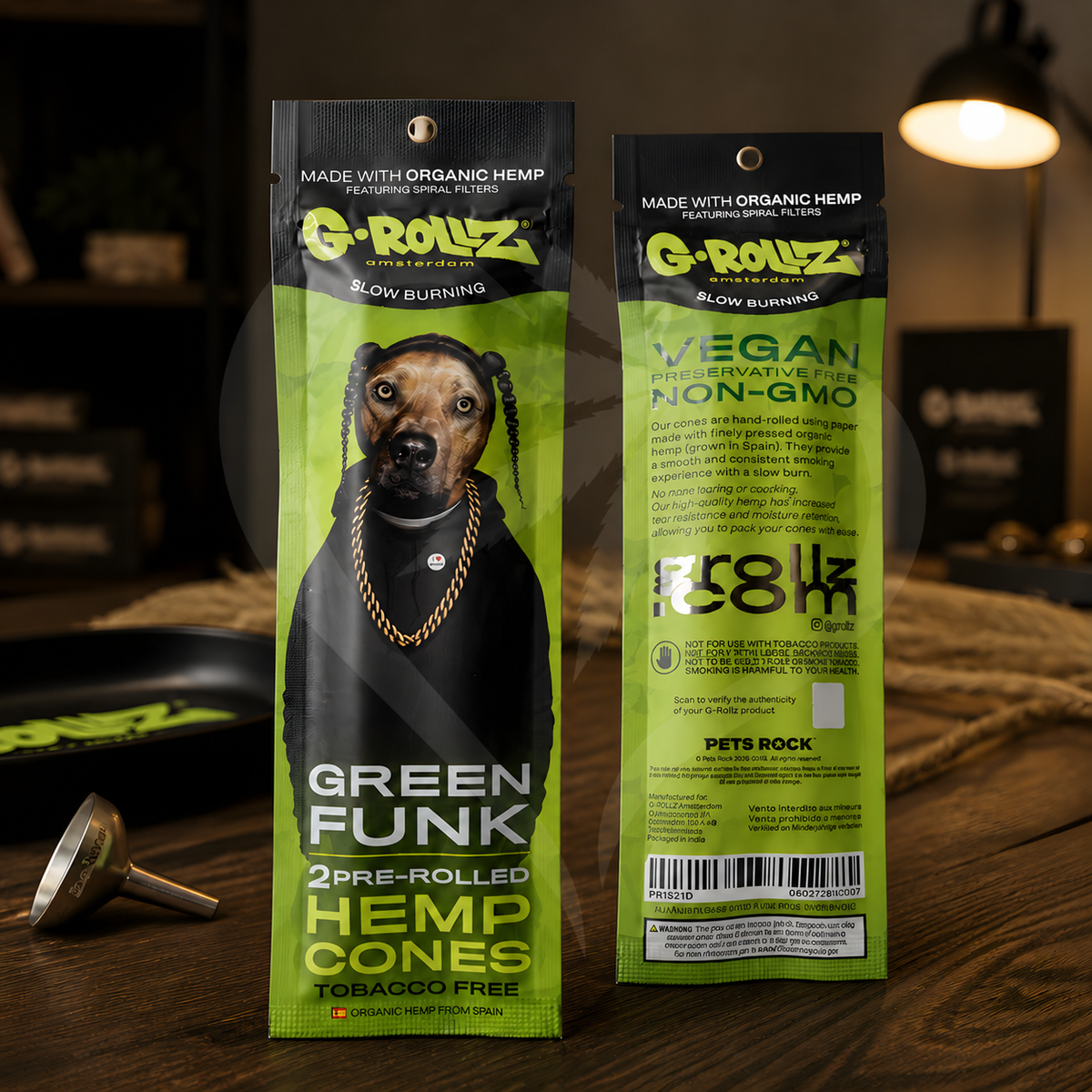 G Rollz Pre-Rolled Hemp Cones | Green Funk