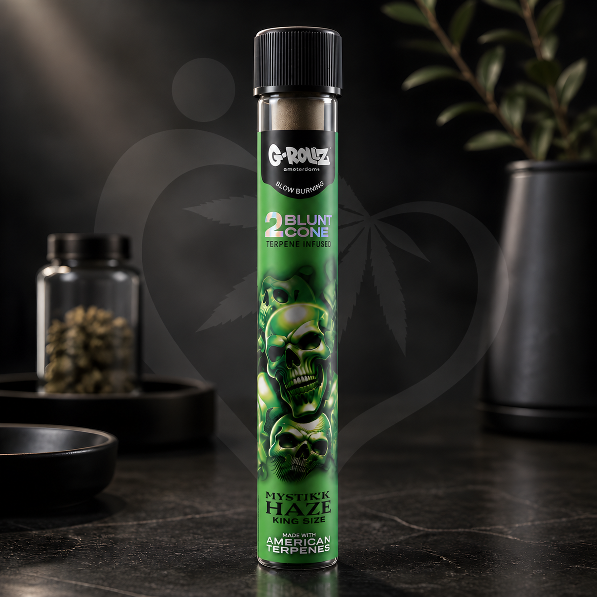 G.ROLLZ | Terpene Infused Cones | Mystic Haze