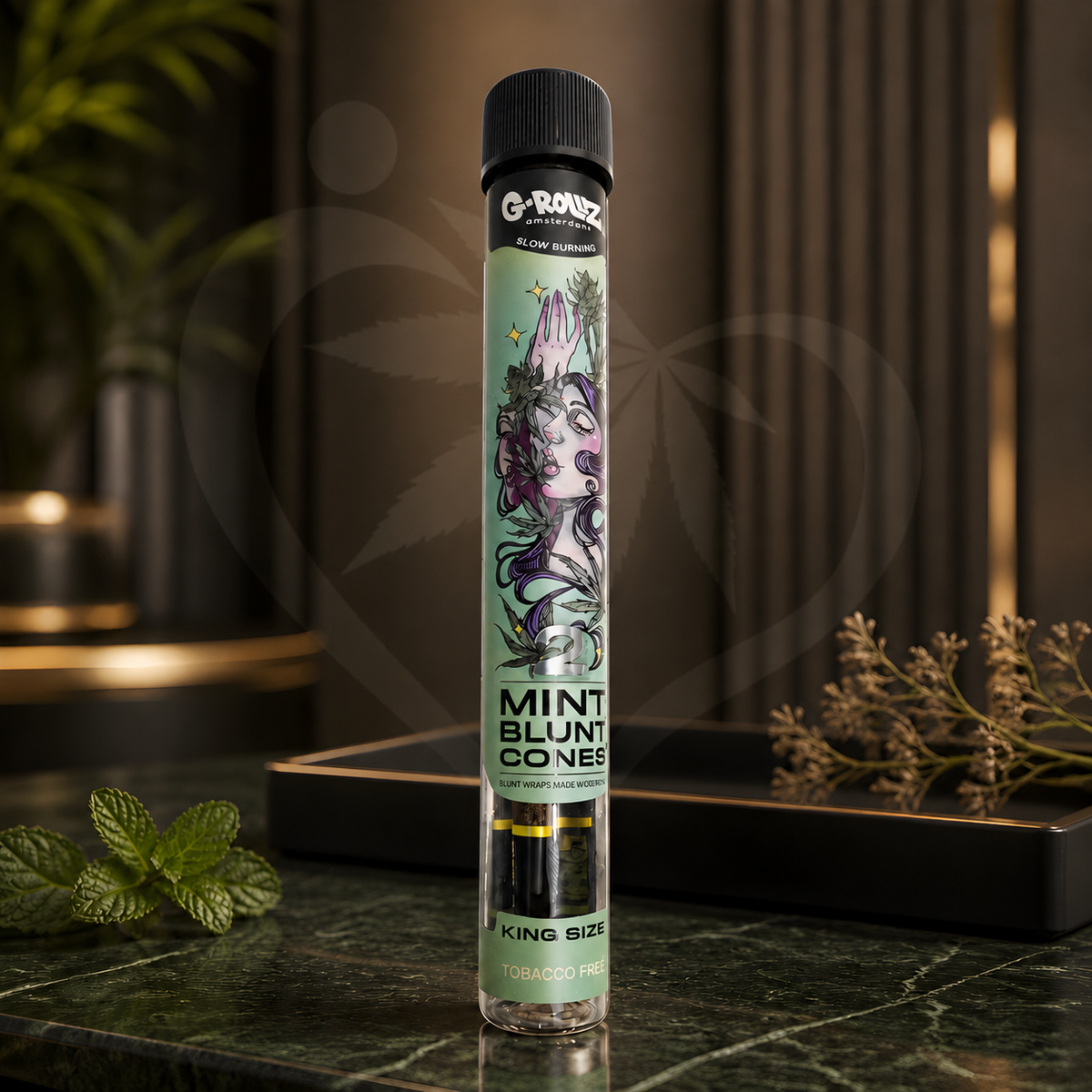 G.ROLLZ | Terpene Infused Cones | Mint