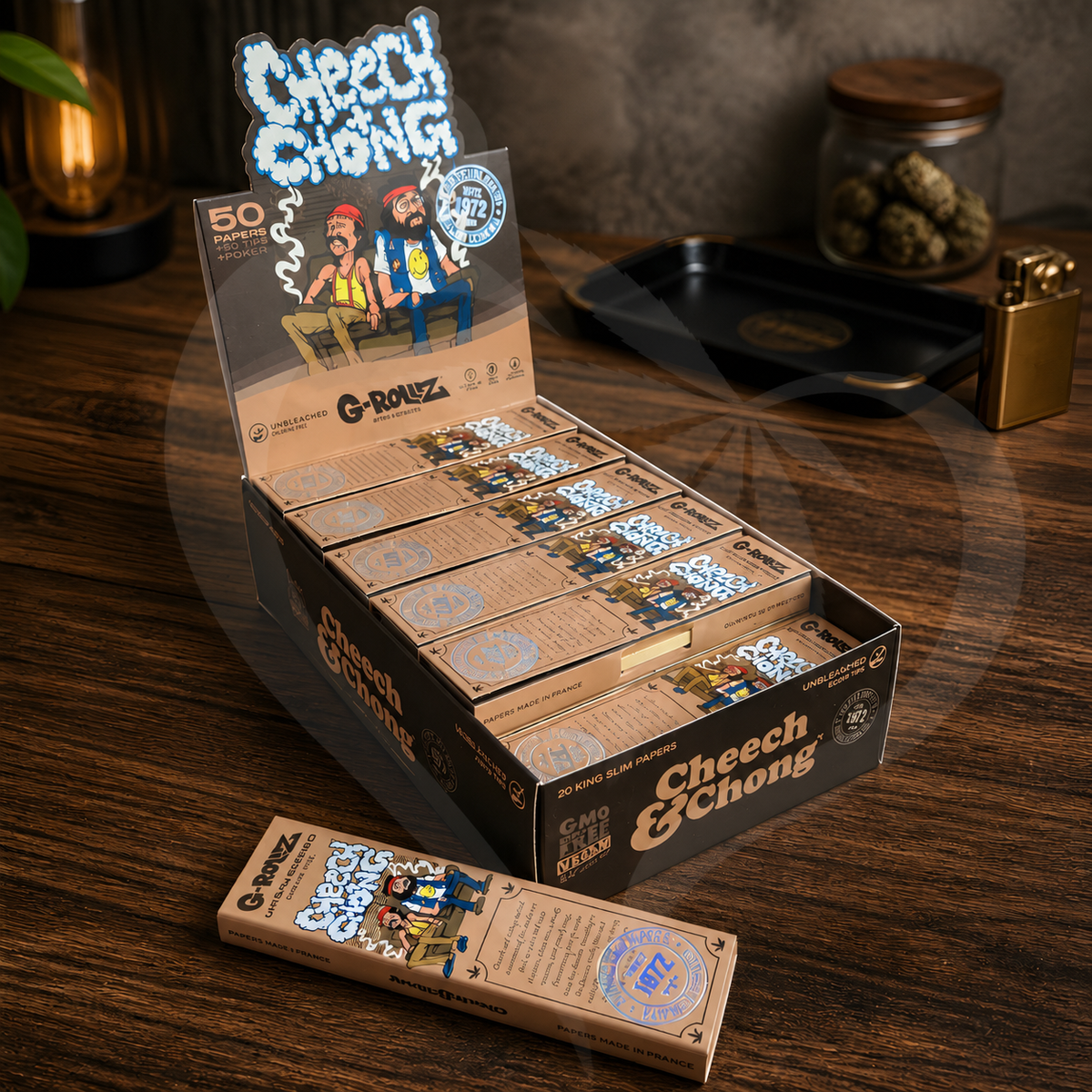 G.ROLLZ | Cheech & Chong "In Da Chair" Papers + Tips