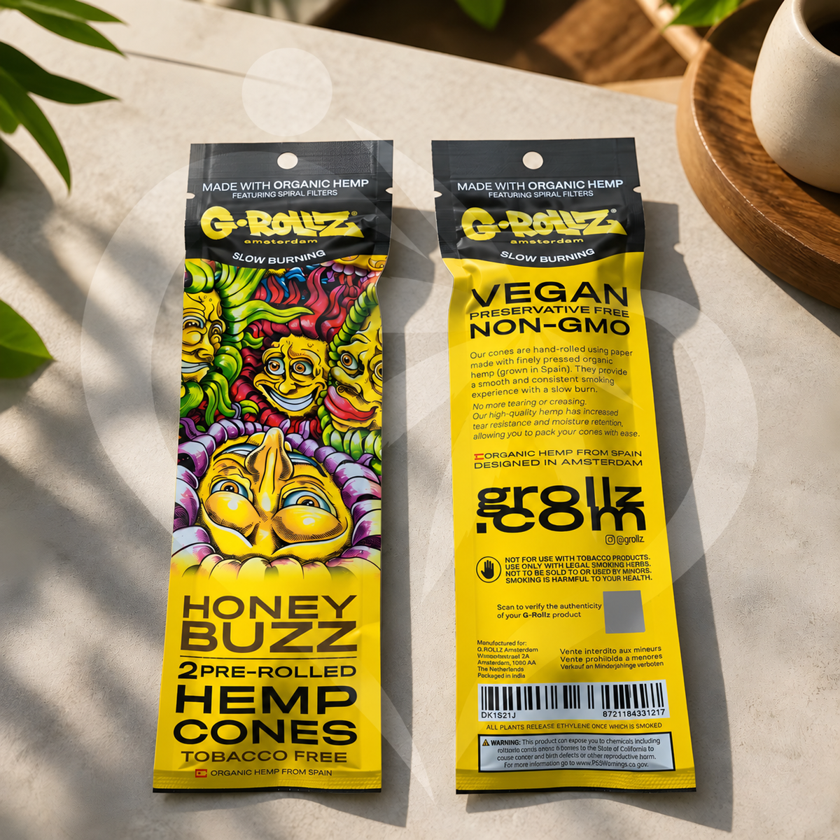 G Rollz Pre-Rolled Hemp Cones | Honey Buzz