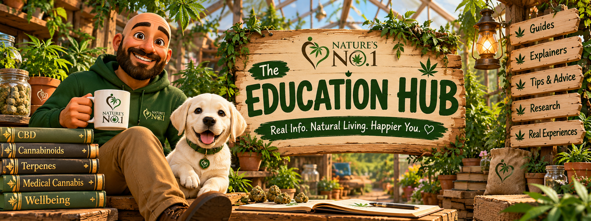 Nature’s No.1 Education Hub — Buddy and Ivy in the greenhouse