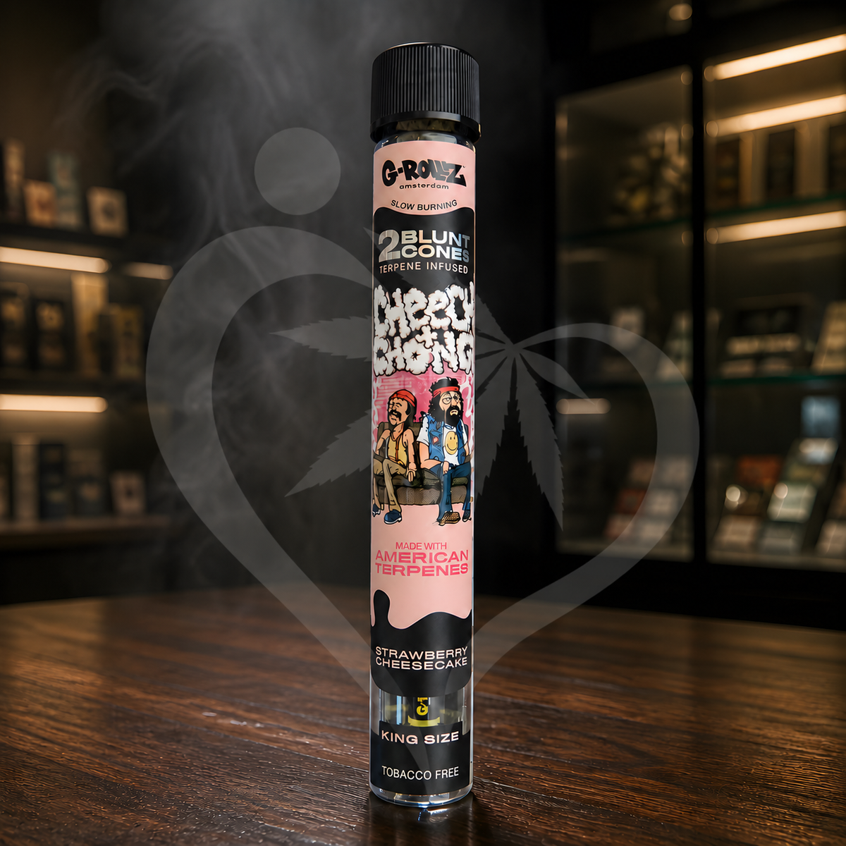 G-Rollz | Cheech & Chong CBD Cones | Strawberry Cheesecake