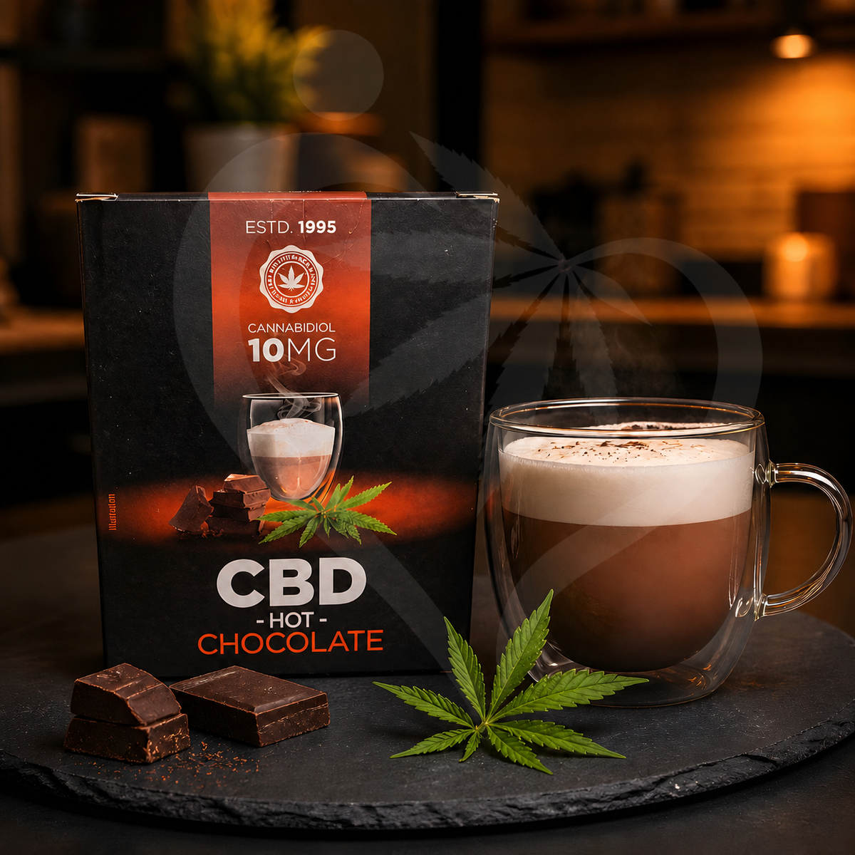 Multitrance Hemp CBD Hot Chocolate: 10mg