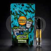 Iguana Smoke CBD Vape Cartridge 2ml: Gorilla Glue - 1400mg