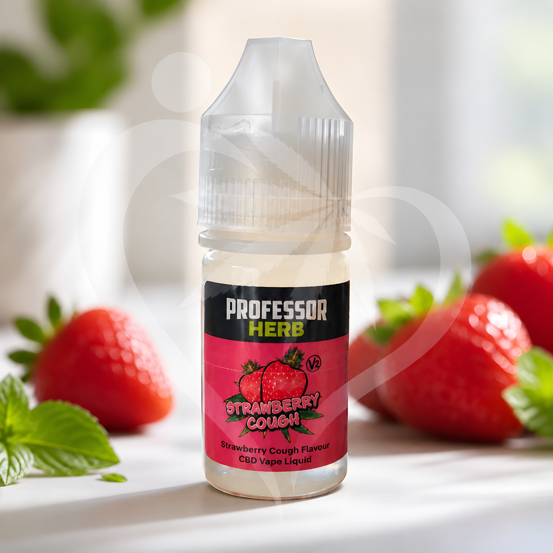 Professor Herb CBD Vape Liquid 1000mg/30ml V2 - Strawberry Cough